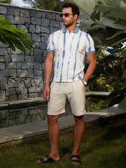 Tie-Dye Tactile Polo T-Shirt
