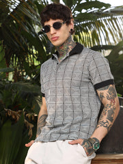 Optical-Illusion Polo T-Shirt