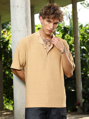 Bubble Cuban Polo T-Shirt