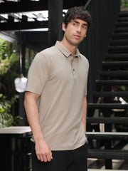 تيشيرت بولو مبطن بدون خياطة