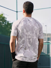 Abstract Topography Activewear T-Shirt