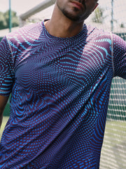 Polka-Swirl Activewear T-Shirt