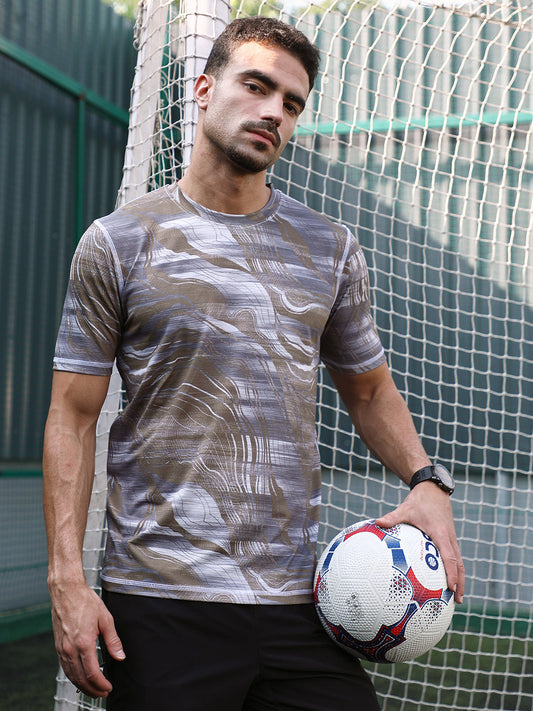 Lined-Dye Activewear T-Shirt