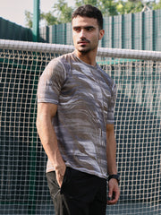 Lined-Dye Activewear T-Shirt