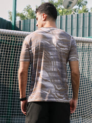 Lined-Dye Activewear T-Shirt