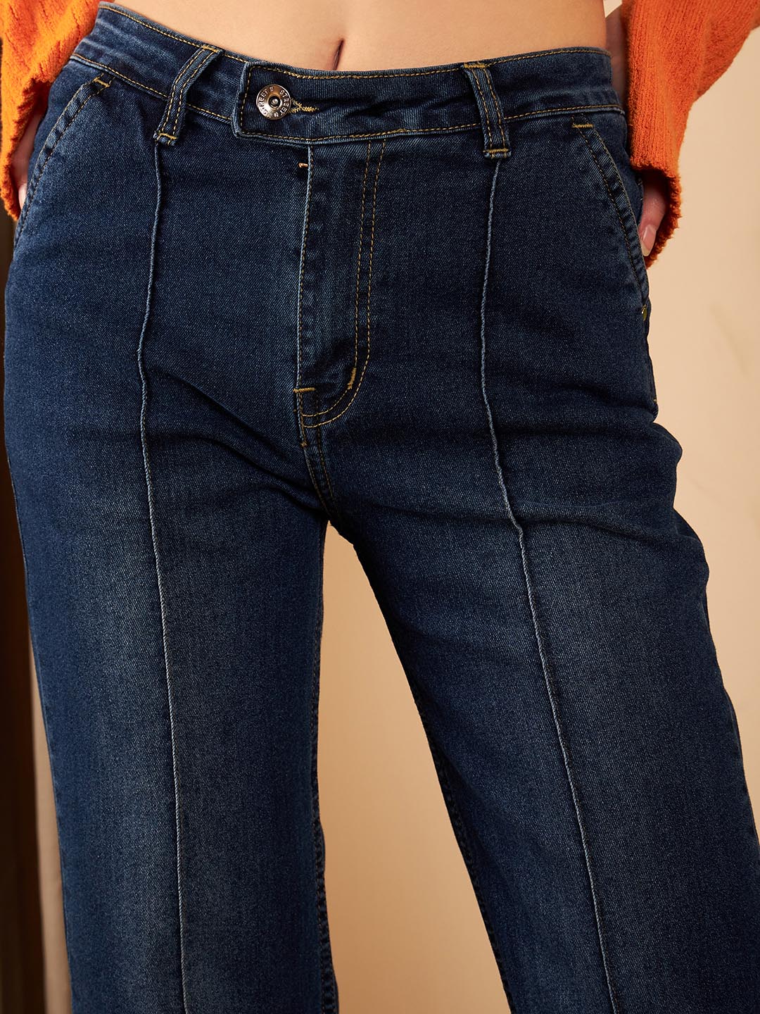 Straight Fit Denim Pant