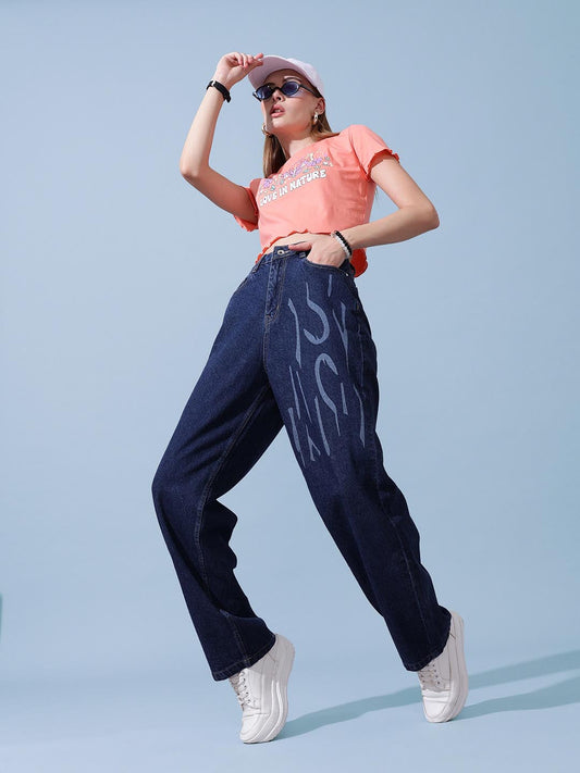 Laser Print Denim