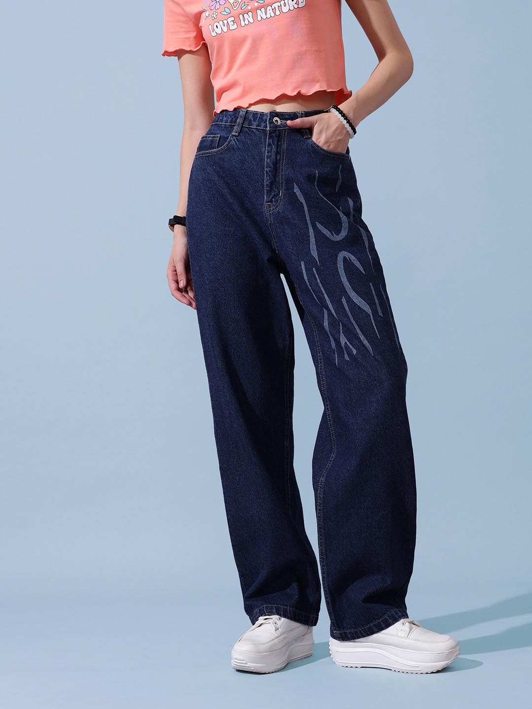 Laser Print Denim