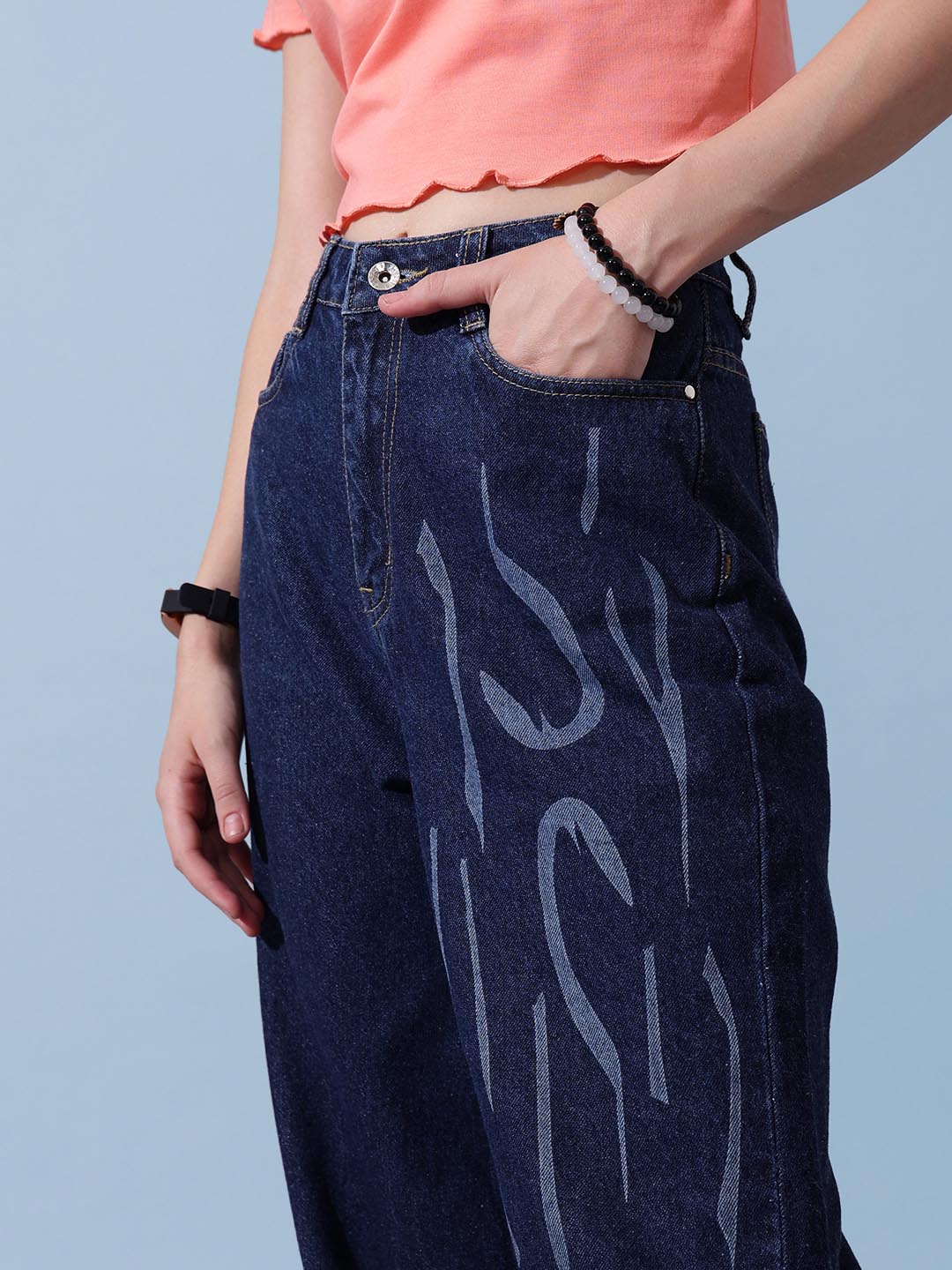 Laser Print Denim