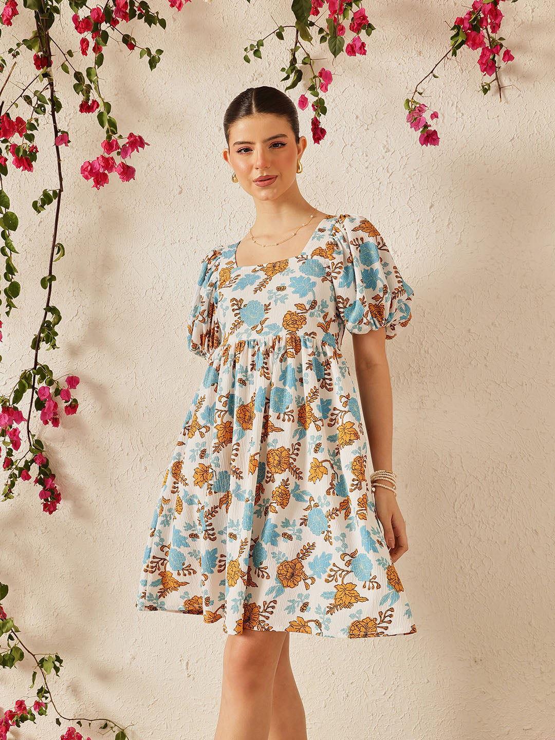 Puff Sleeve Dress