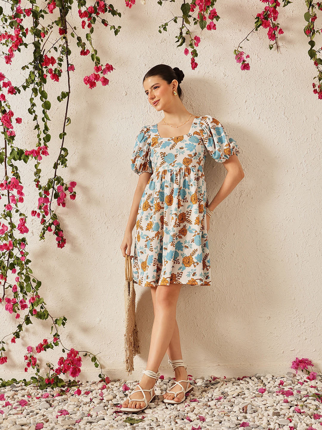 Puff Sleeve Dress