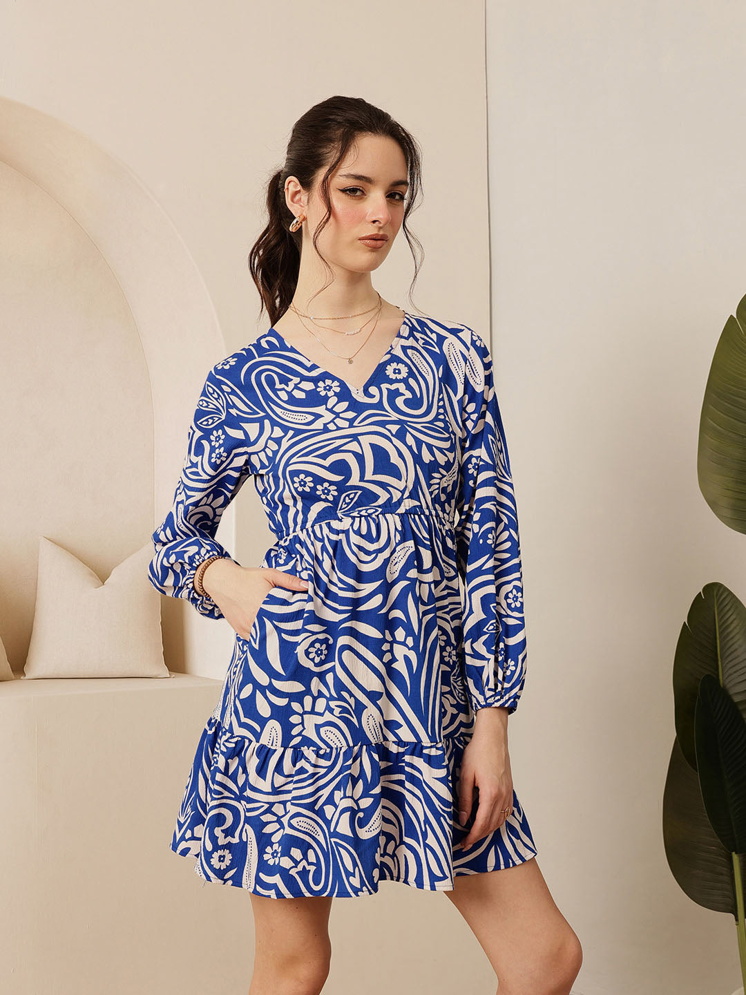 Printed Dress