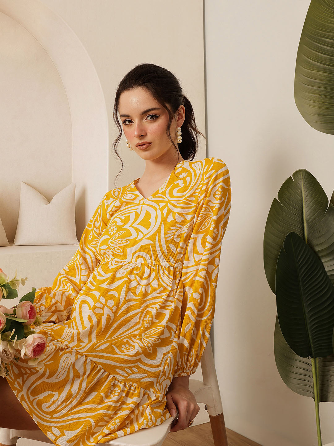 Printed Dress