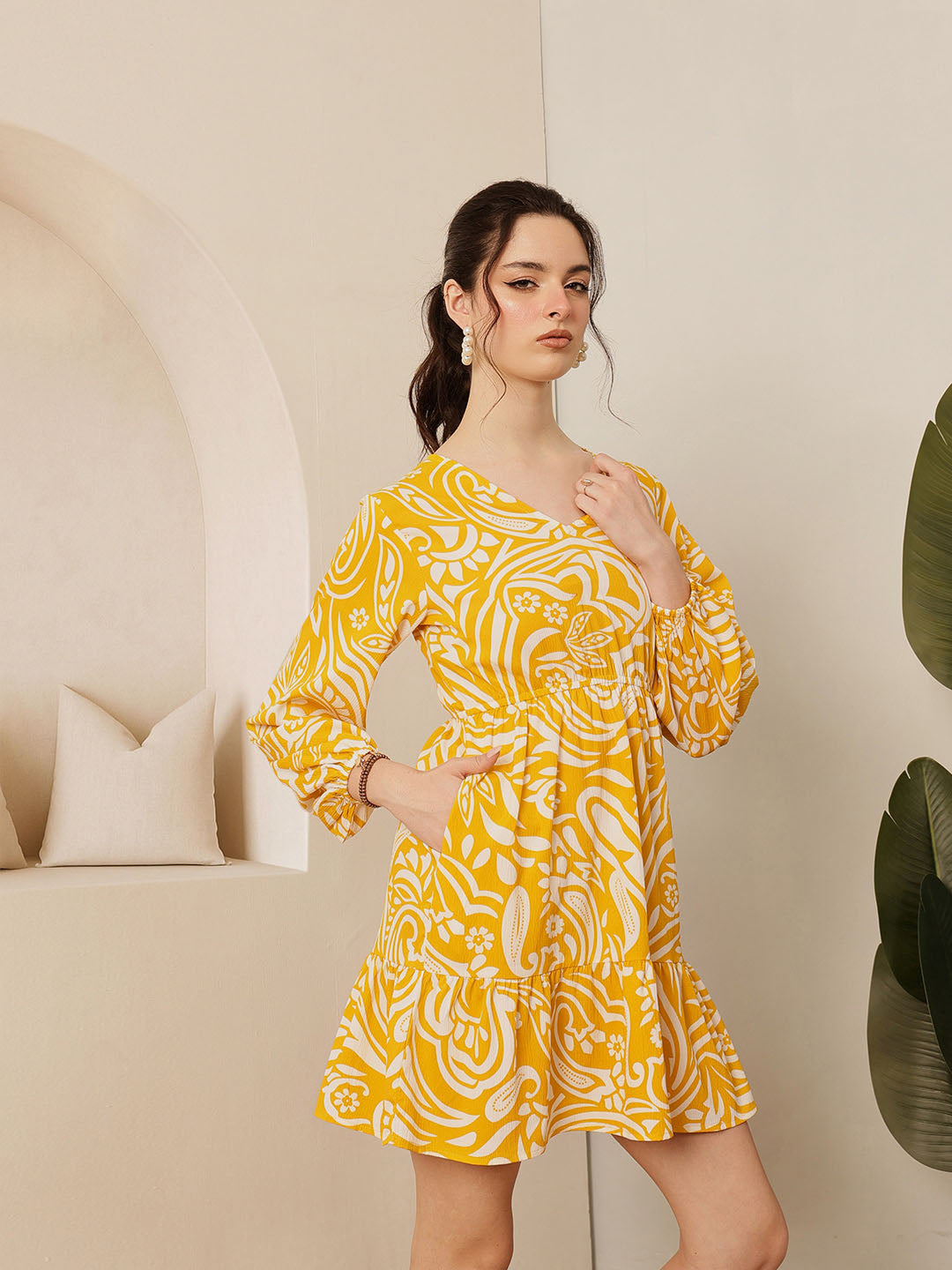 Printed Dress