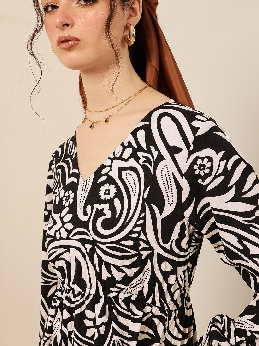 Printed Dress