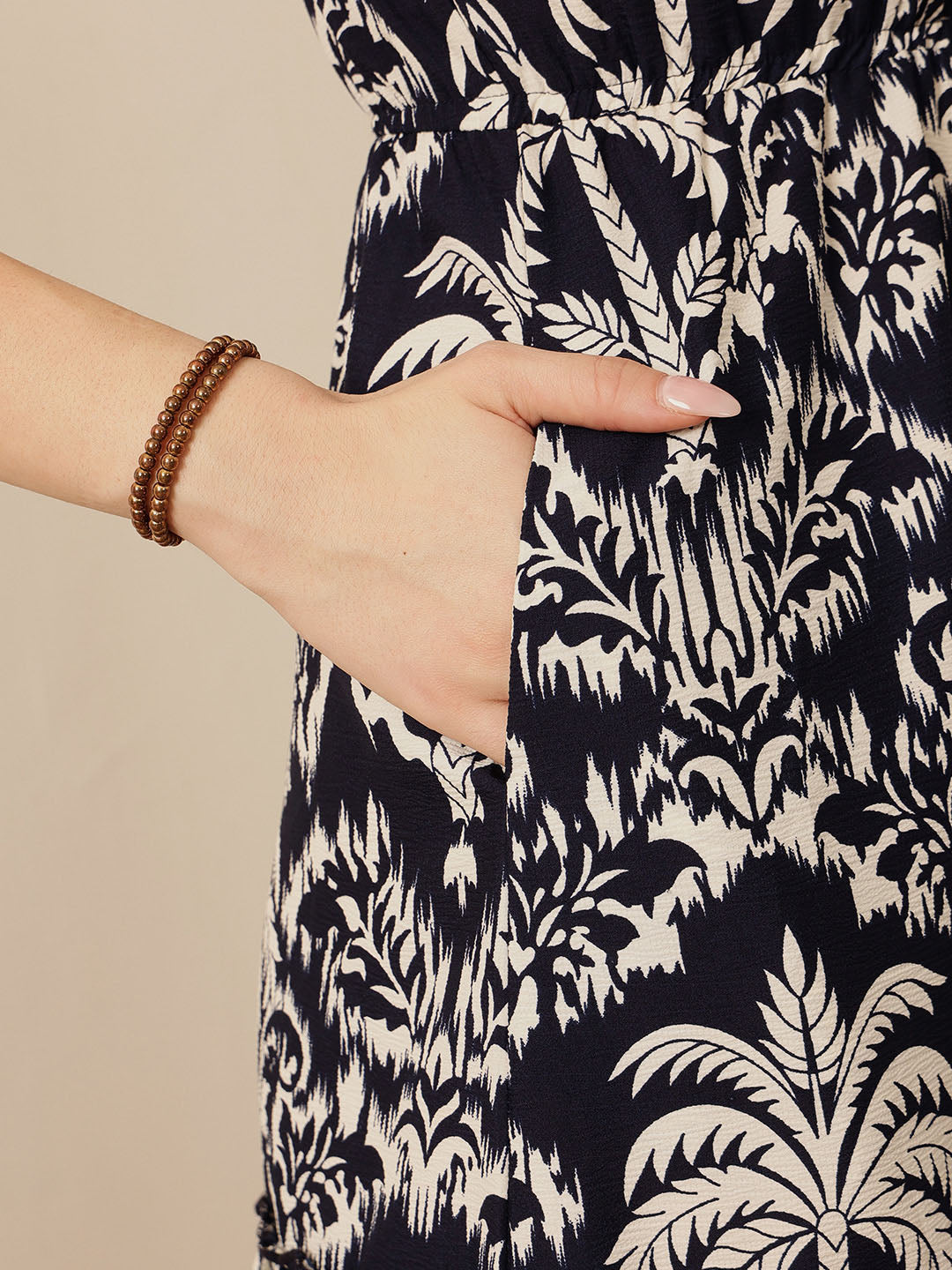 Frill Neck Dress