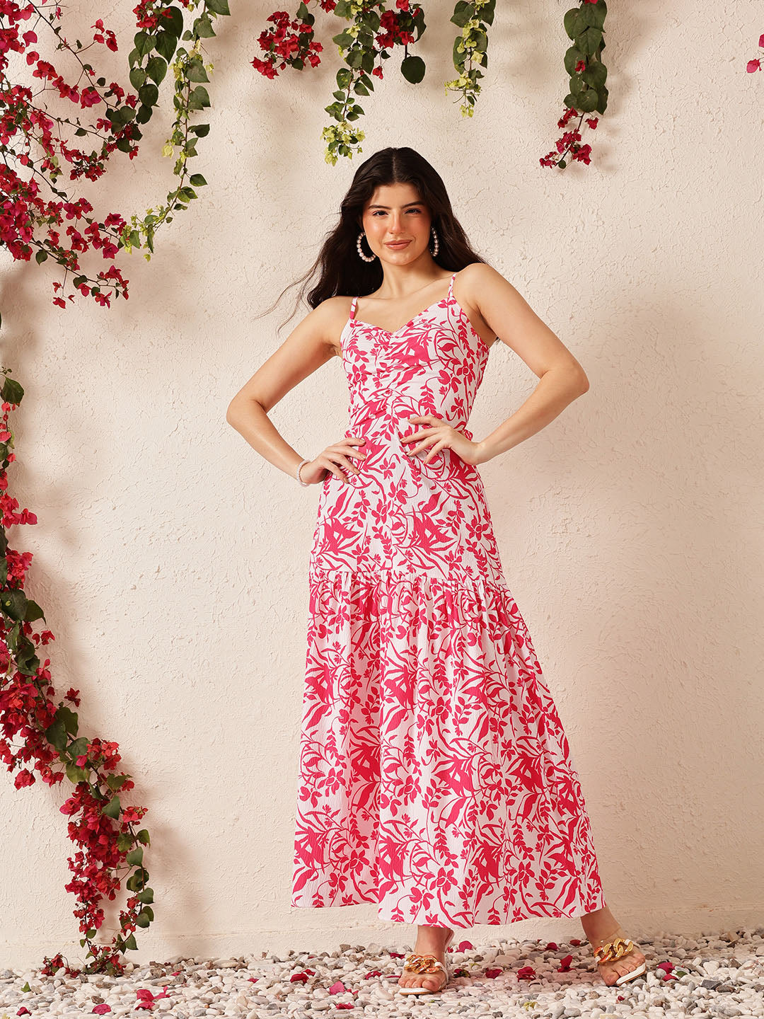 Printed Maxi Dress