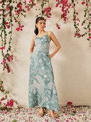 Printed Maxi Dress