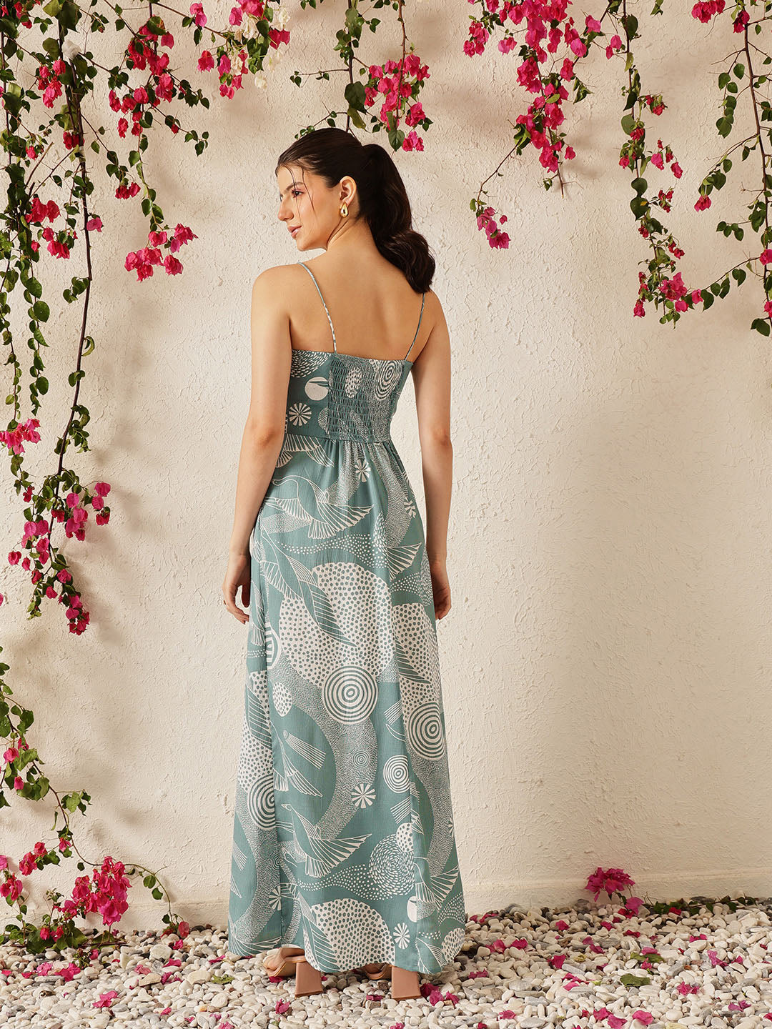Printed Maxi Dress