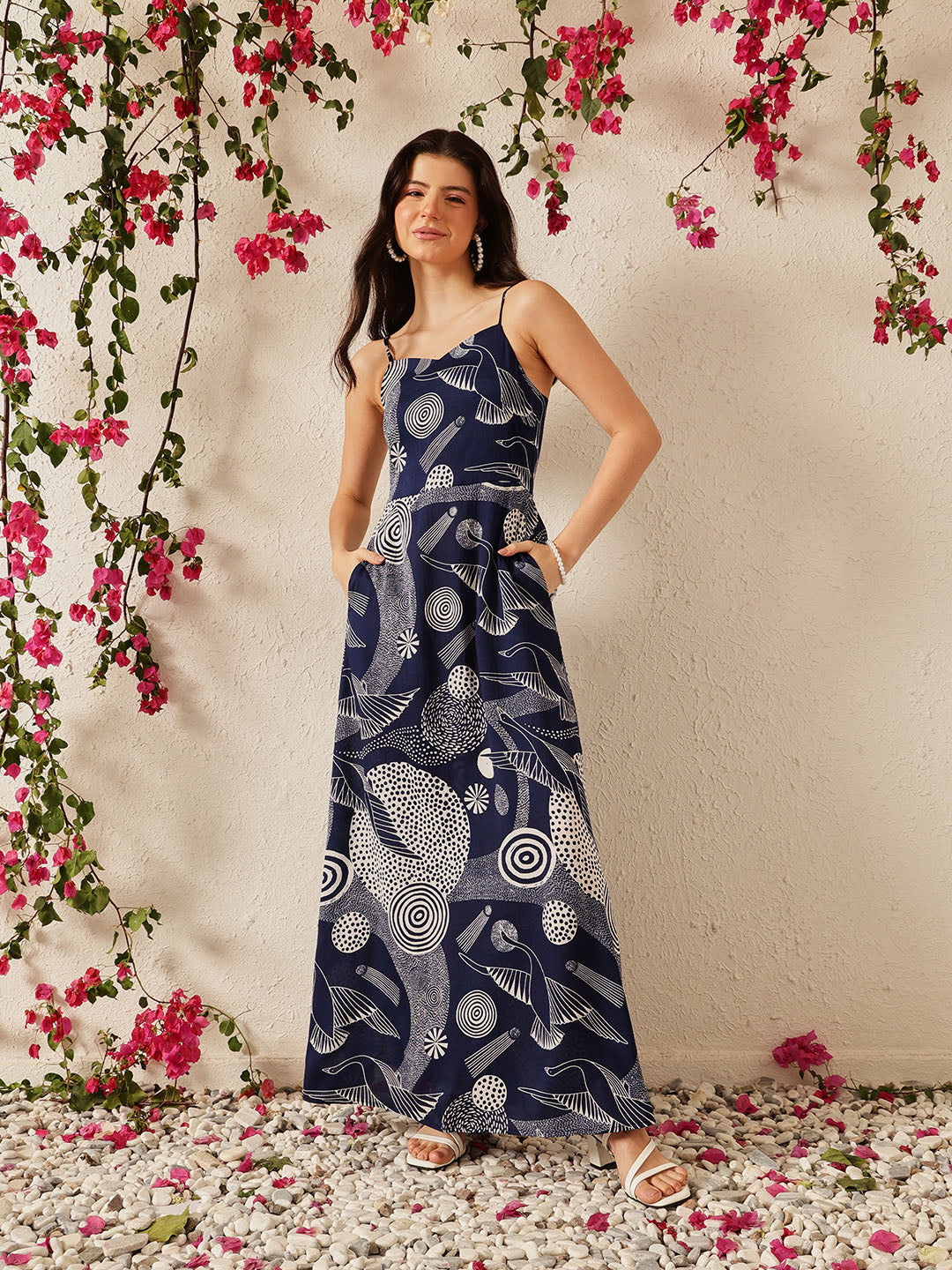 Printed Maxi Dress