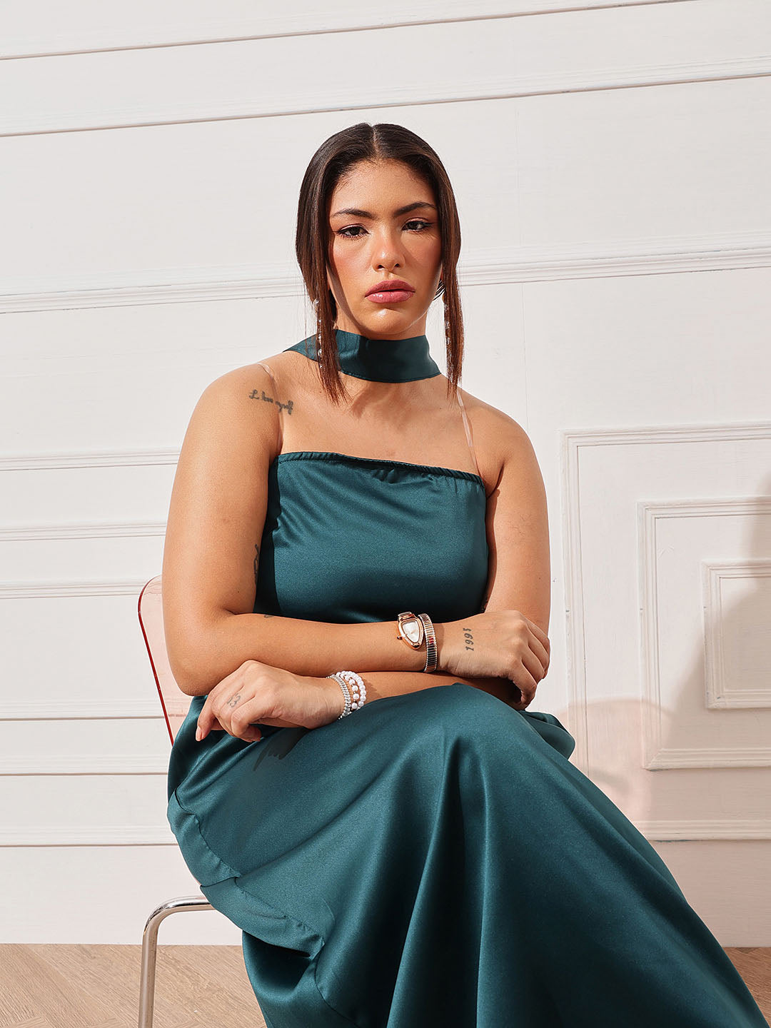 Scandinavian Scarf Dress