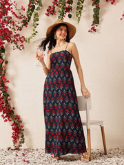 Printed Maxi Dress