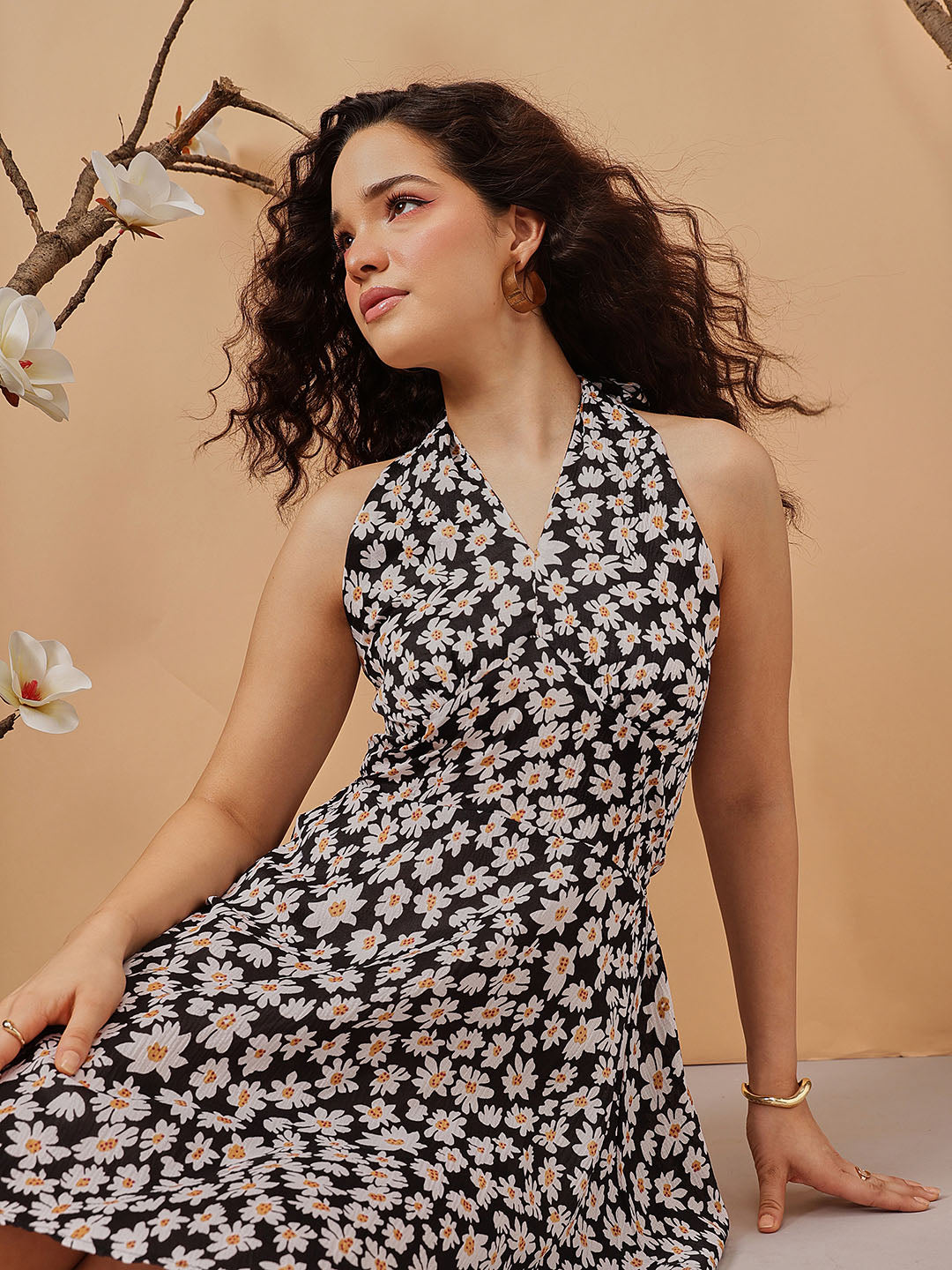 Printed  Dress