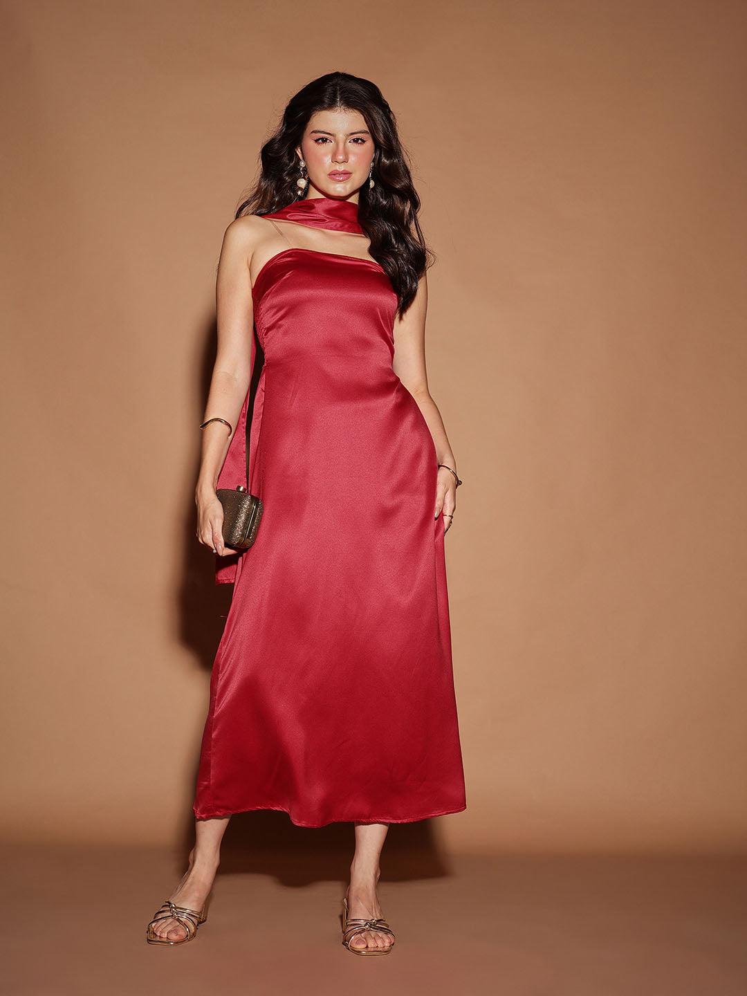 Scandinavian Scarf Dress