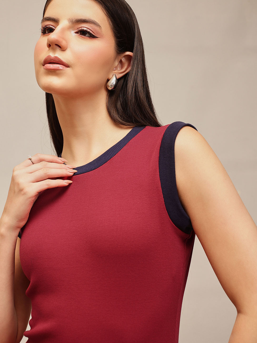 Rib Midi Dress