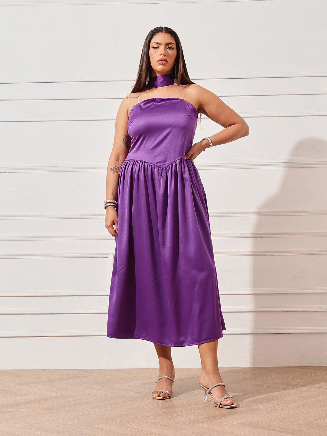 Scandinavian Scarf Dress