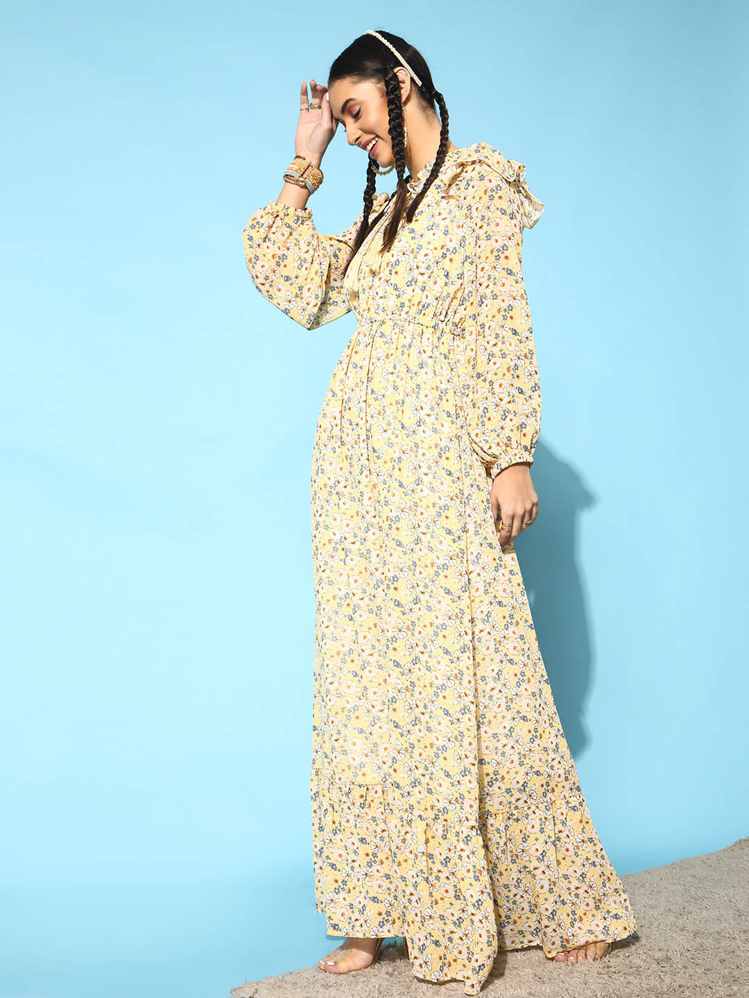 Printed Maxi Dress