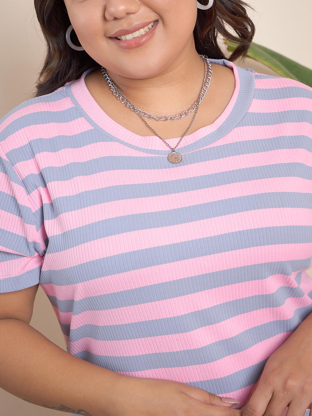 Striped T Shirt Dress