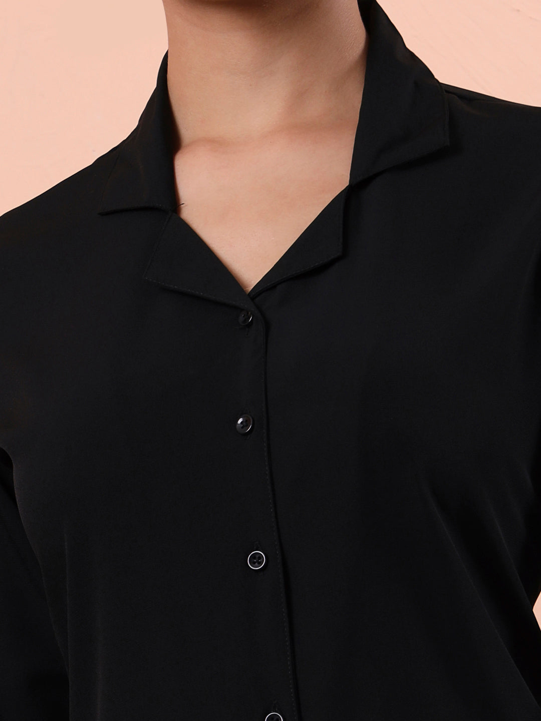 women standard regular fit formal shirt
