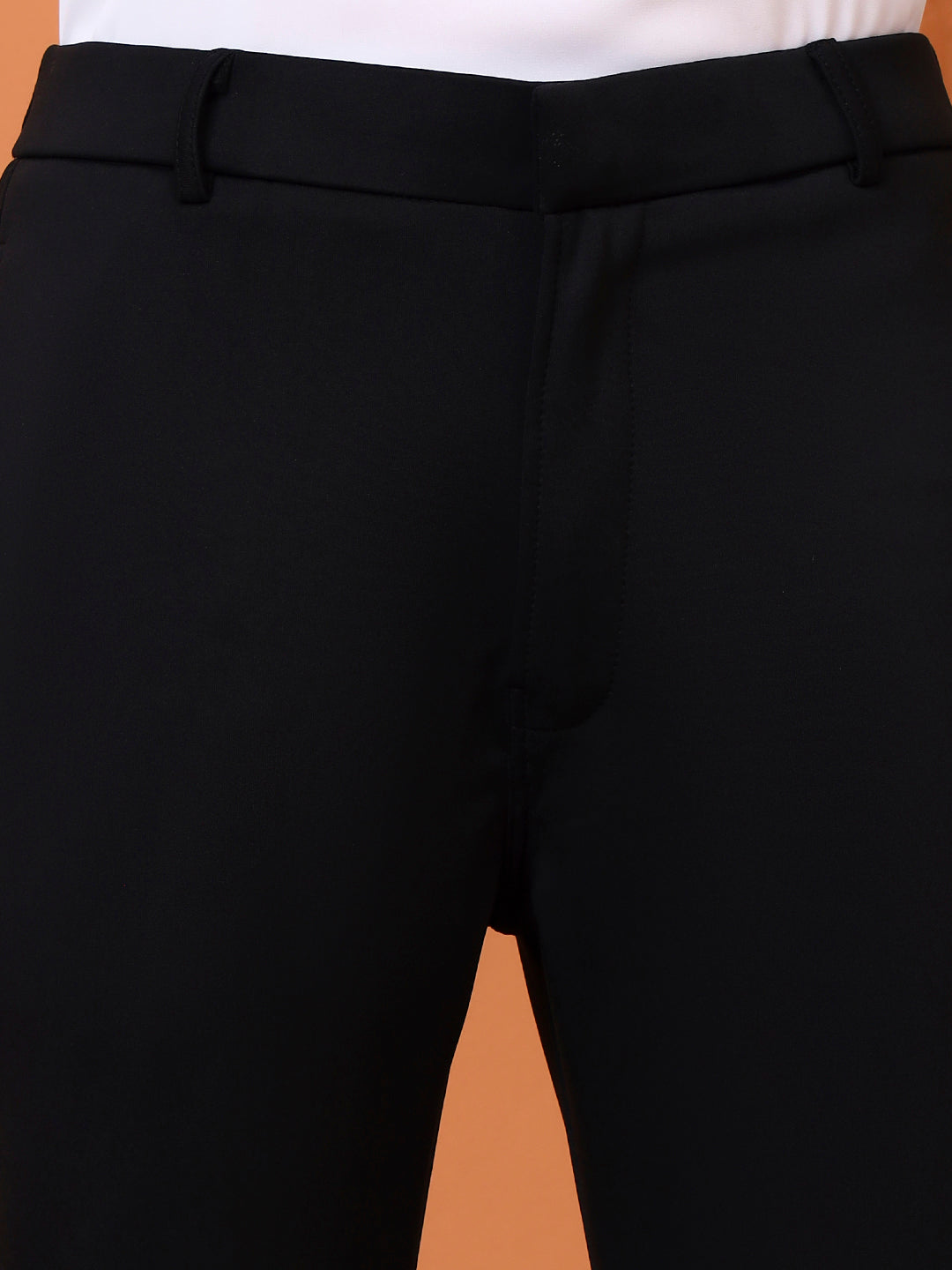 women high waist ankle length trousers