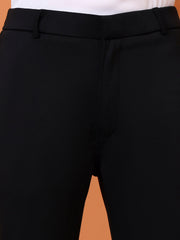 women high waist ankle length trousers