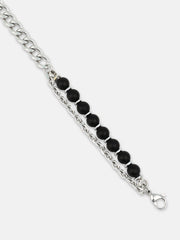 The Boho Beaded Bracelet - Onyx Black