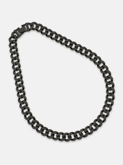 The Bijou Chain Necklace - Midnight Black