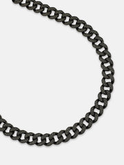 The Bijou Chain Necklace - Midnight Black