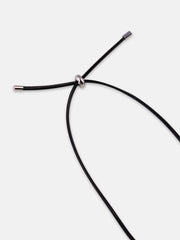 The Dallas Pendant Necklace Onyx Black