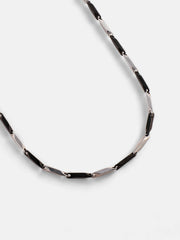 The Greek Pendant Necklace - Metallic Silver