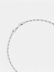 The Viking Chain Pendant Necklace - Onyx Black
