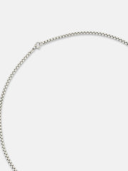 The Winged Pendant Necklace - Metallic Silver