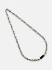 The Dainty Pendant Necklace - Metallic Silver