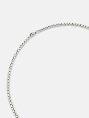 The Astranaut Pendant Necklace - Metallic Silver