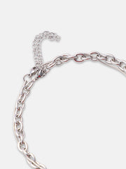The Oriental Pendant Necklace - Metallic Silver