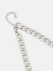 The Intera Chain Necklace - Metallic Silver