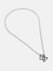 The Quad Pendant Necklace - Midnight Black