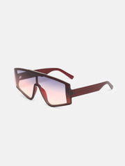 The Chalet Shield Sunglasses - Chocolate Brown