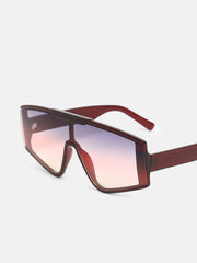 The Chalet Shield Sunglasses - Chocolate Brown
