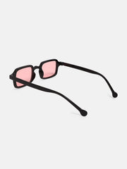 The Sonic Rectangular Sunglass Onyx Black